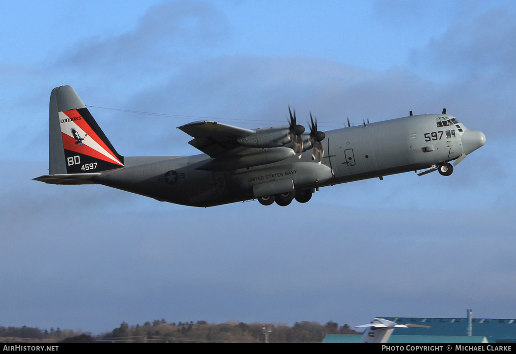 Aircraft Photo of 164597 / 4597 | Lockheed KC-130T-30 Hercules (L-382) | USA - Navy | AirHistory.net #781726