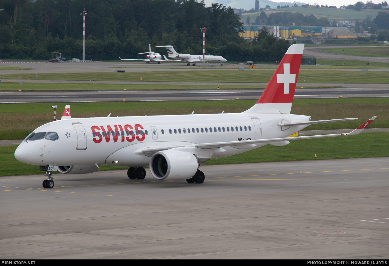 Aircraft Photo of HB-JBG | Bombardier CSeries CS100 (BD-500-1A10) | Swiss International Air Lines | AirHistory.net #781729