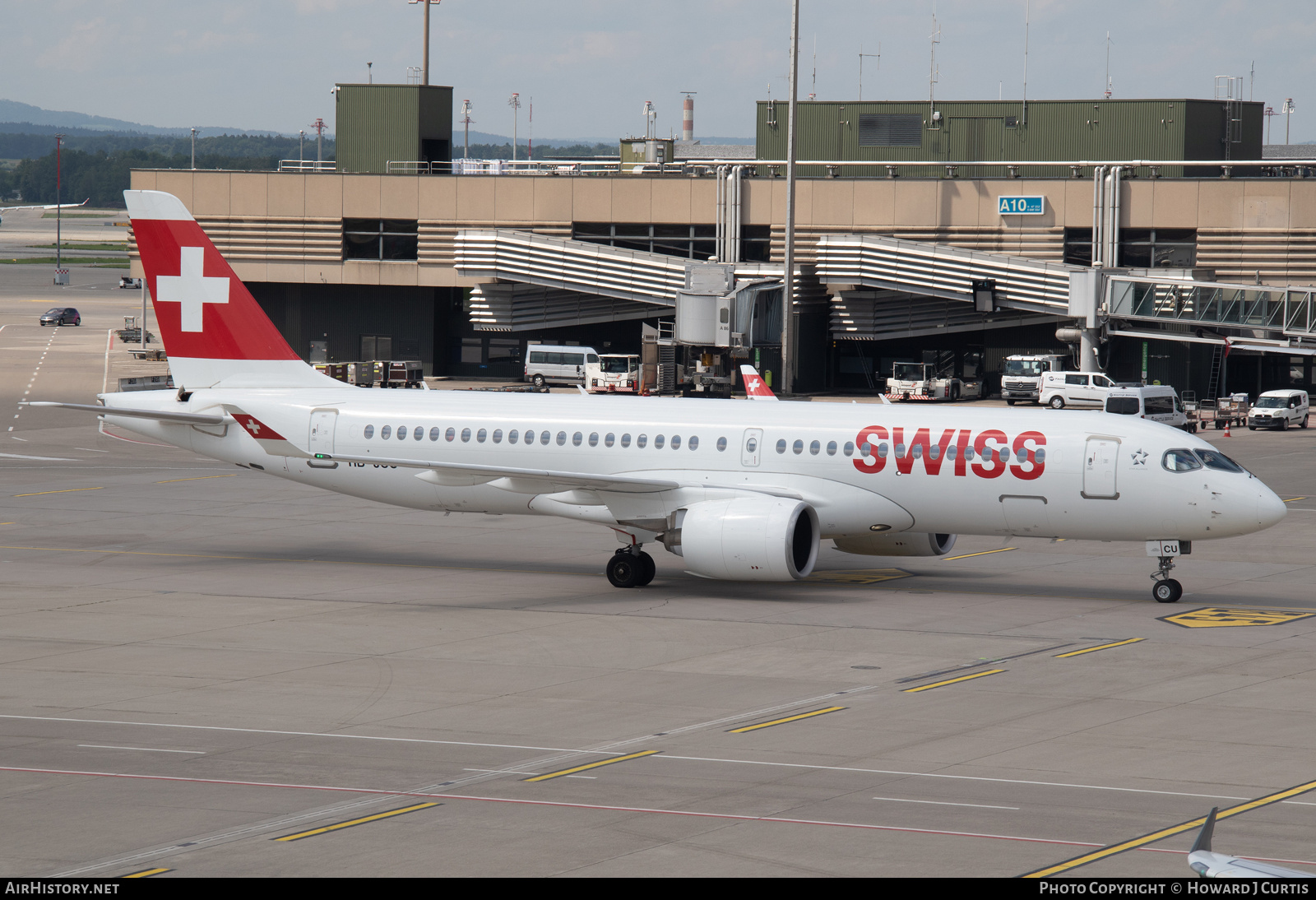 Aircraft Photo of HB-JCU | Airbus A220-371 (BD-500-1A11) | Swiss International Air Lines | AirHistory.net #781734