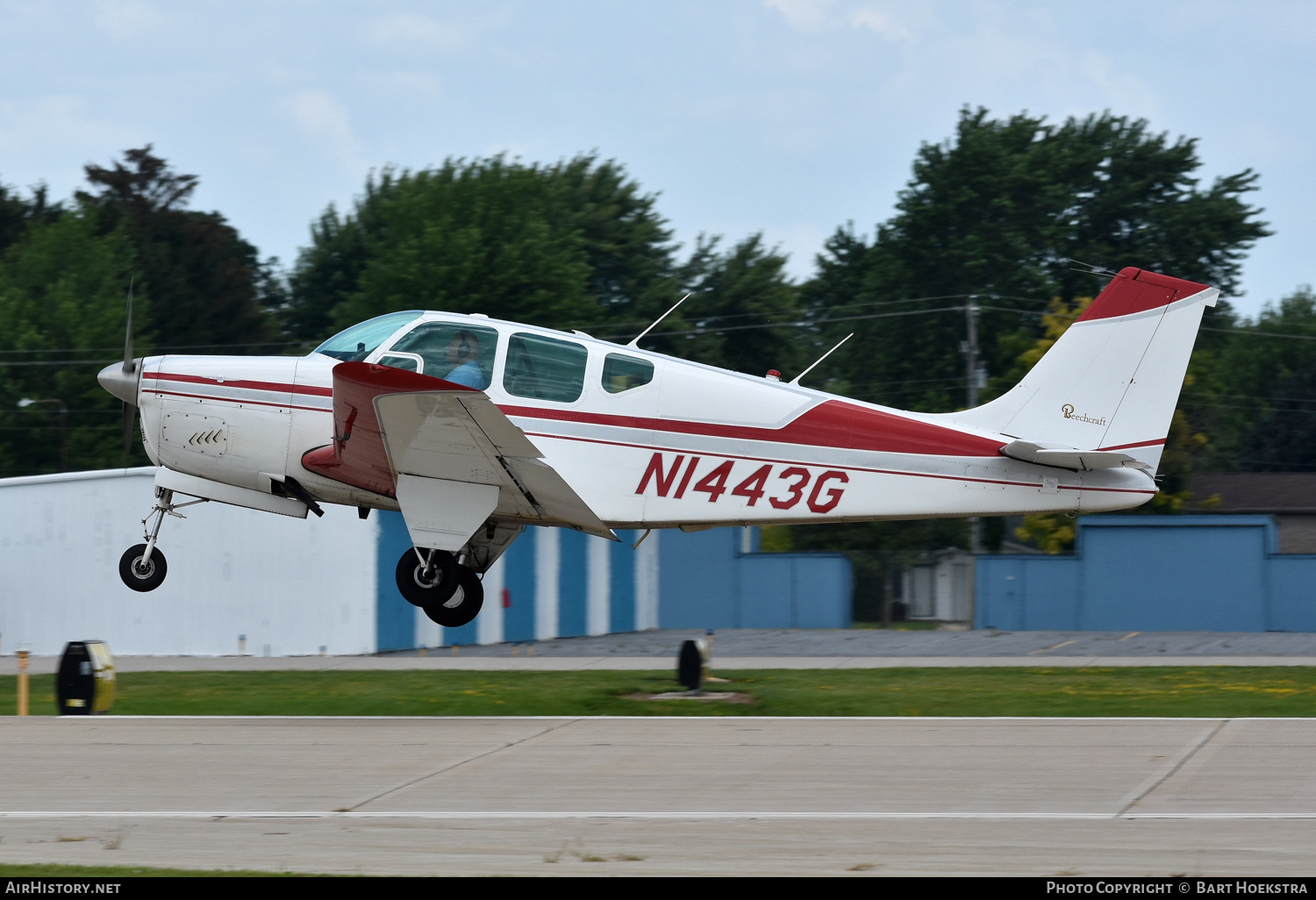 Aircraft Photo of N1443G | Beech 35-B33 Debonair | AirHistory.net #781741