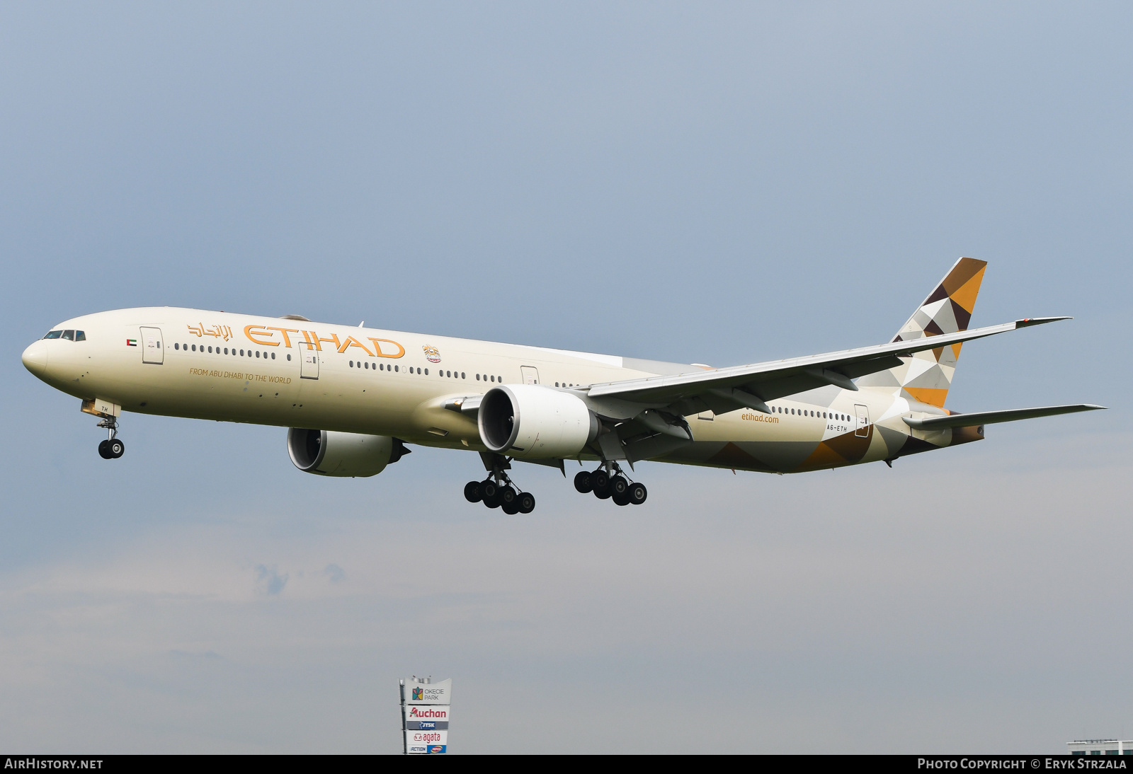 Aircraft Photo of A6-ETH | Boeing 777-3FX/ER | Etihad Airways | AirHistory.net #781742