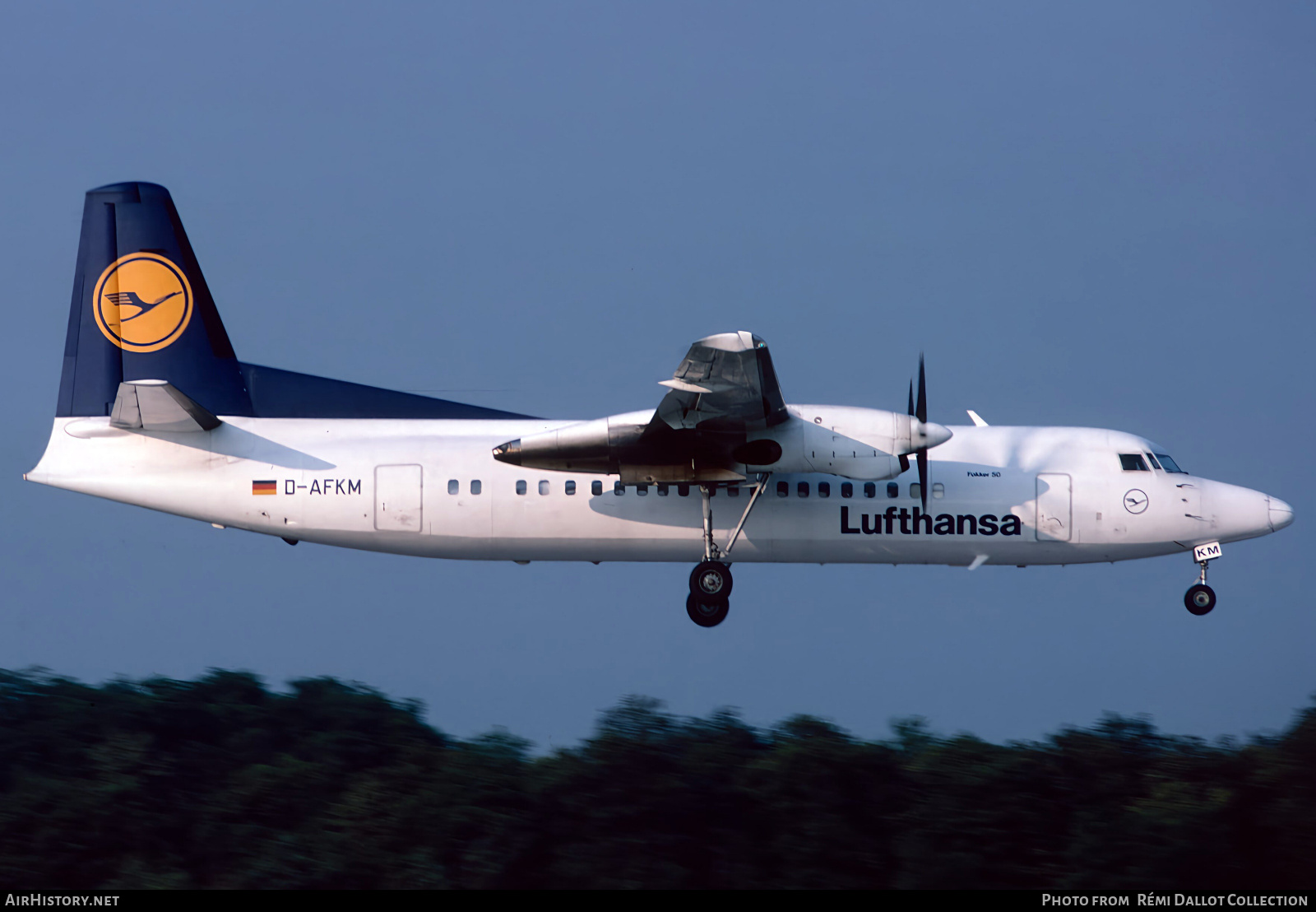 Aircraft Photo of D-AFKM | Fokker 50 | Lufthansa | AirHistory.net #781767