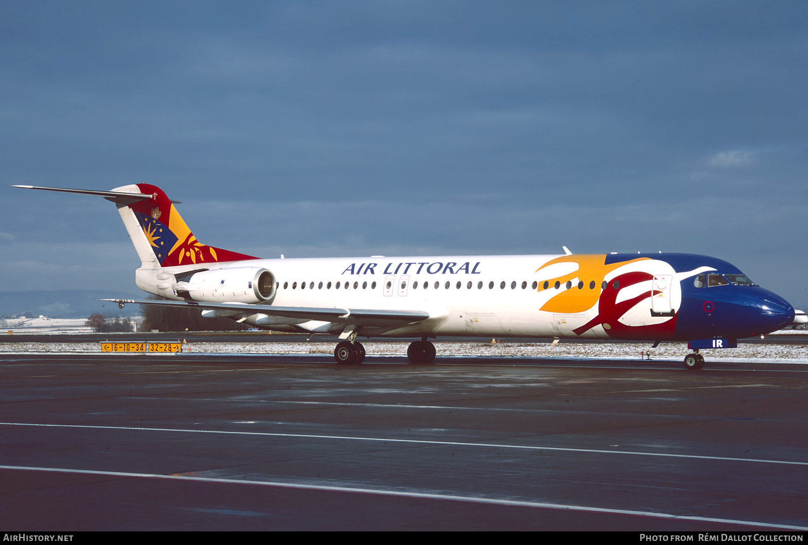 Aircraft Photo of F-GLIR | Fokker 100 (F28-0100) | Air Littoral | AirHistory.net #781768