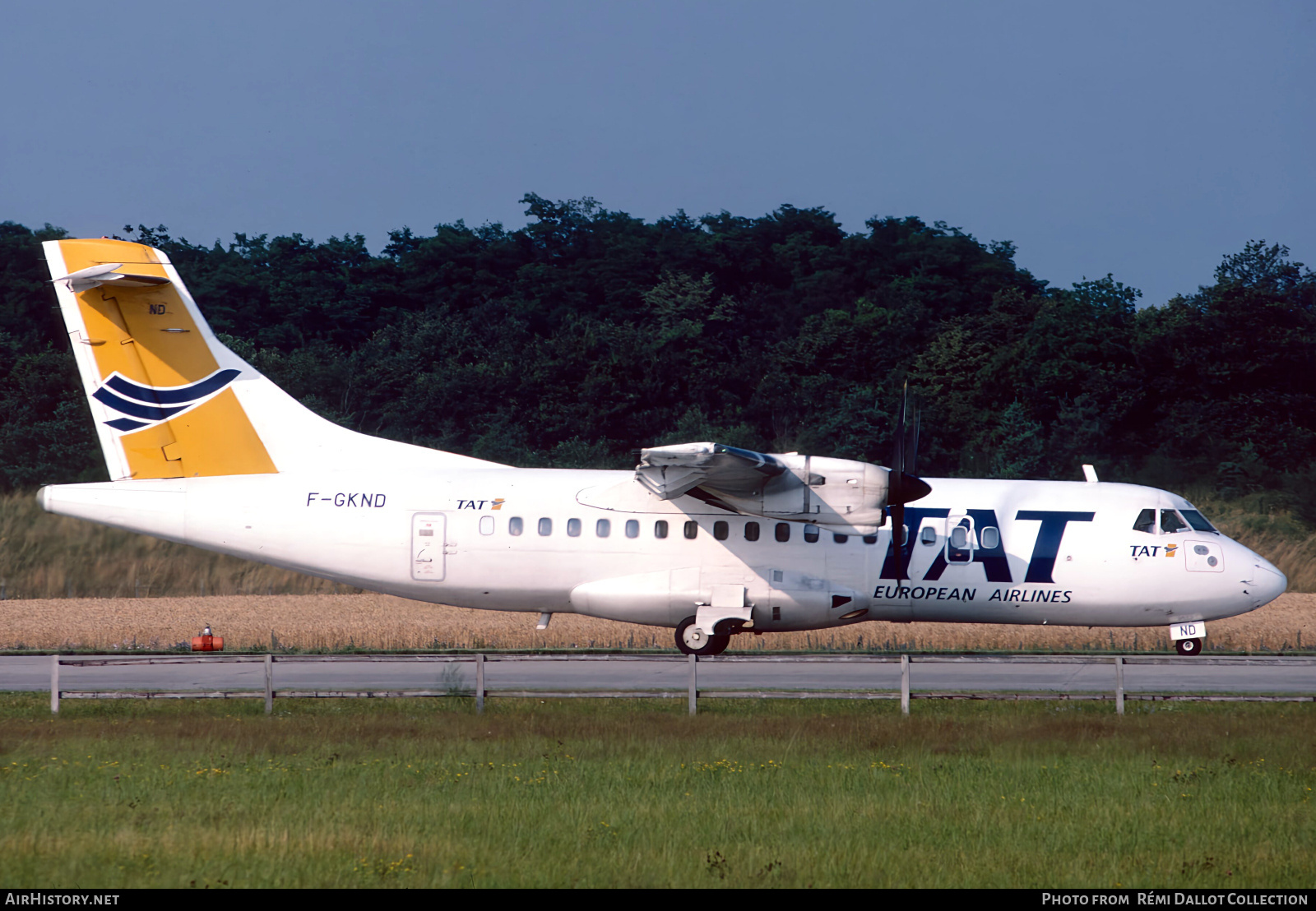 Aircraft Photo of F-GKND | ATR ATR-42-300 | TAT - Transport Aérien Transrégional | AirHistory.net #781773