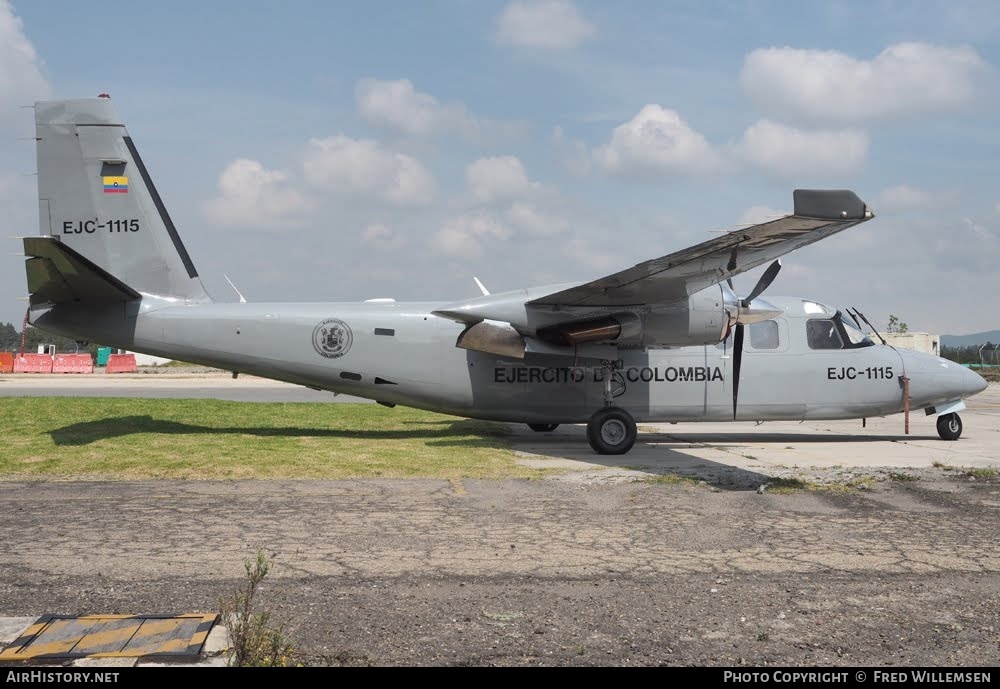 Aircraft Photo of EJC1115 | Rockwell 695A Jetprop 1000 | Colombia - Army | AirHistory.net #781781