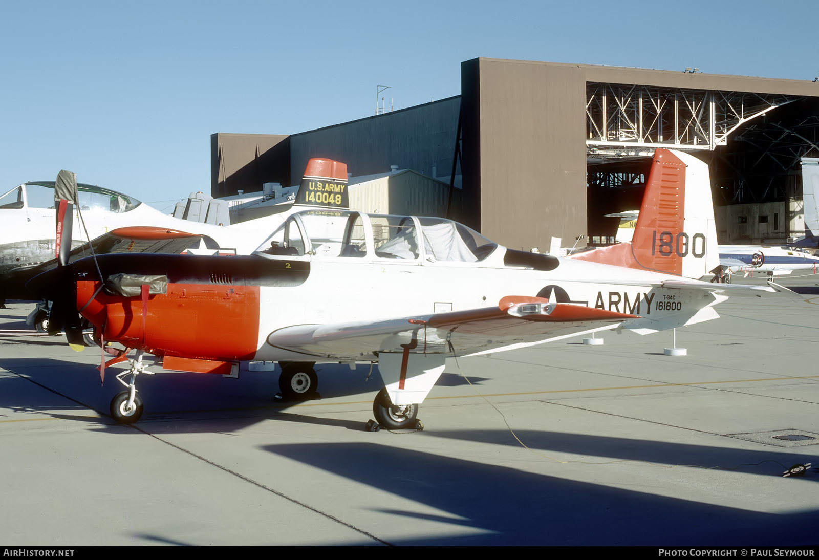 Aircraft Photo of 161800 / 1800 | Beech T-34C Turbo Mentor | USA - Army | AirHistory.net #781799