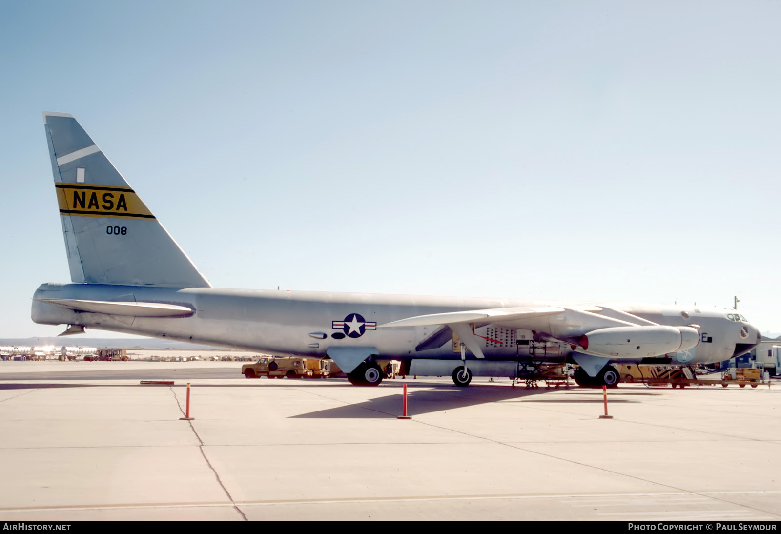 Aircraft Photo of 52-008 / NASA 008 / 008 | Boeing NB-52B Stratofortress | USA - Air Force | AirHistory.net #781801