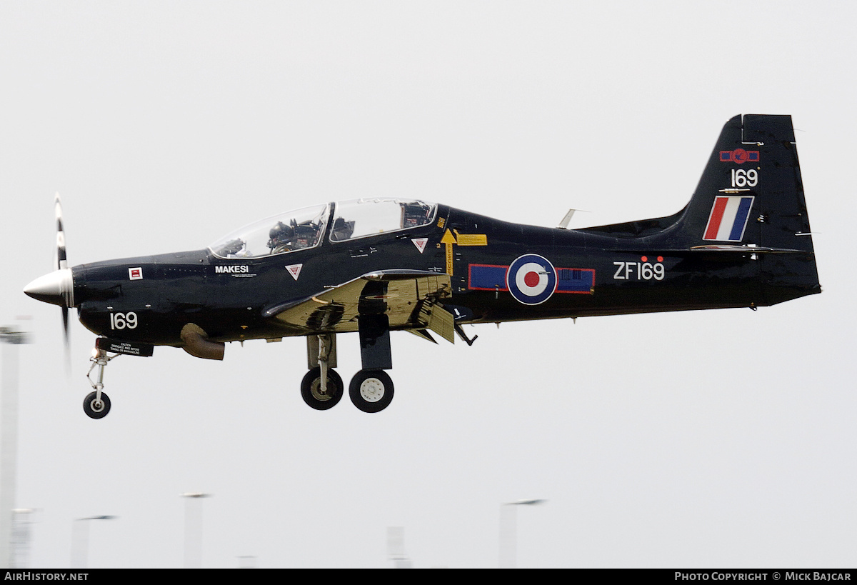 Aircraft Photo of ZF169 | Short S-312 Tucano T1 | UK - Air Force | AirHistory.net #781802