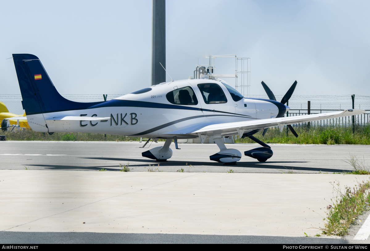 Aircraft Photo of EC-NKB | Cirrus SR-22T G5-GTS | AirHistory.net #781804