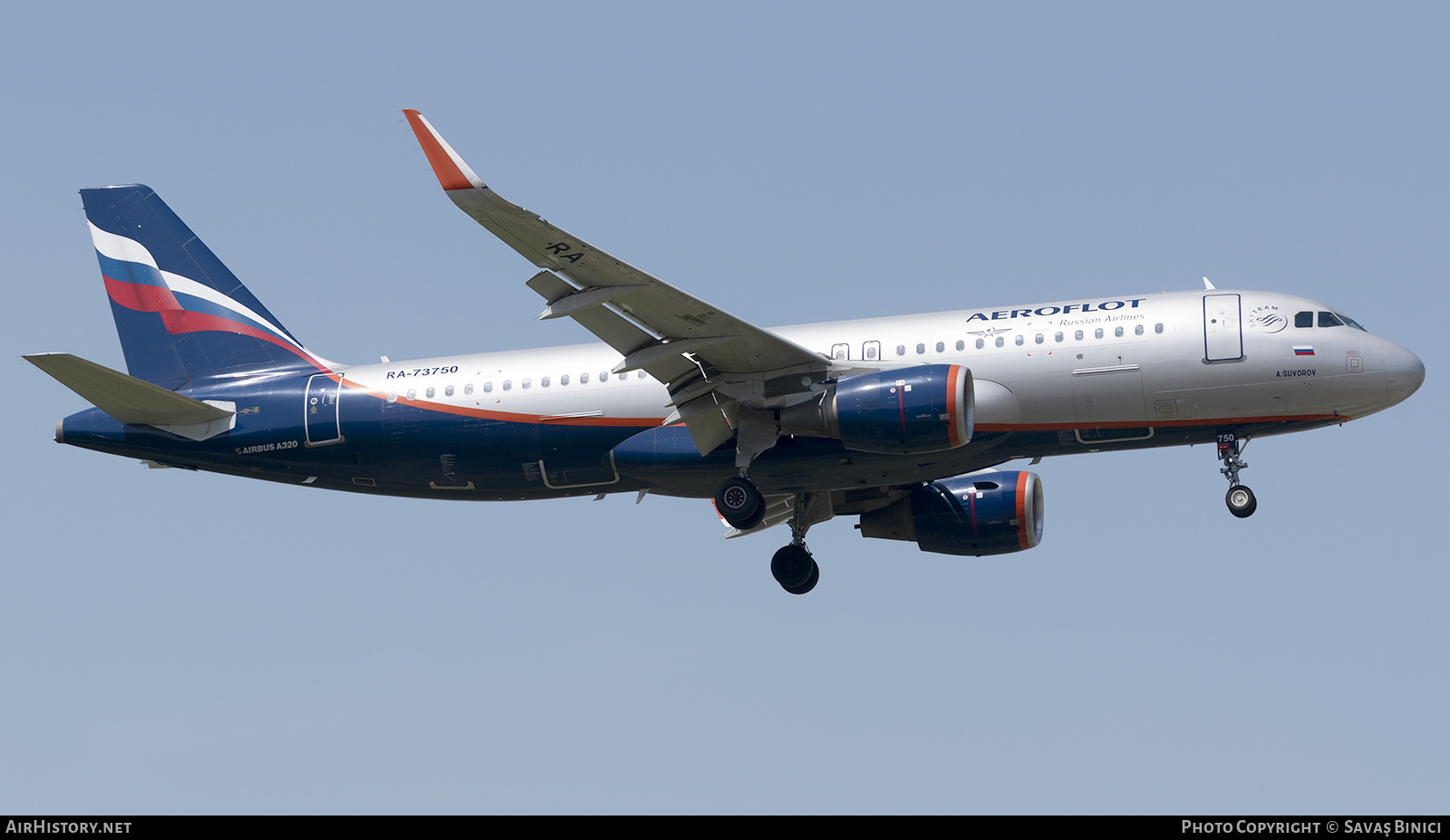 Aircraft Photo of RA-73750 | Airbus A320-214 | Aeroflot - Russian Airlines | AirHistory.net #781810