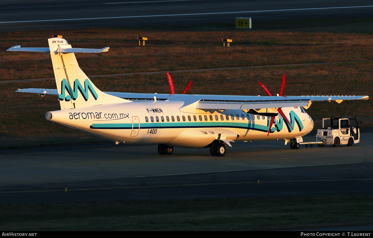 Aircraft Photo of F-WWEN | ATR ATR-72-600 (ATR-72-212A) | Aeromar | AirHistory.net #781811