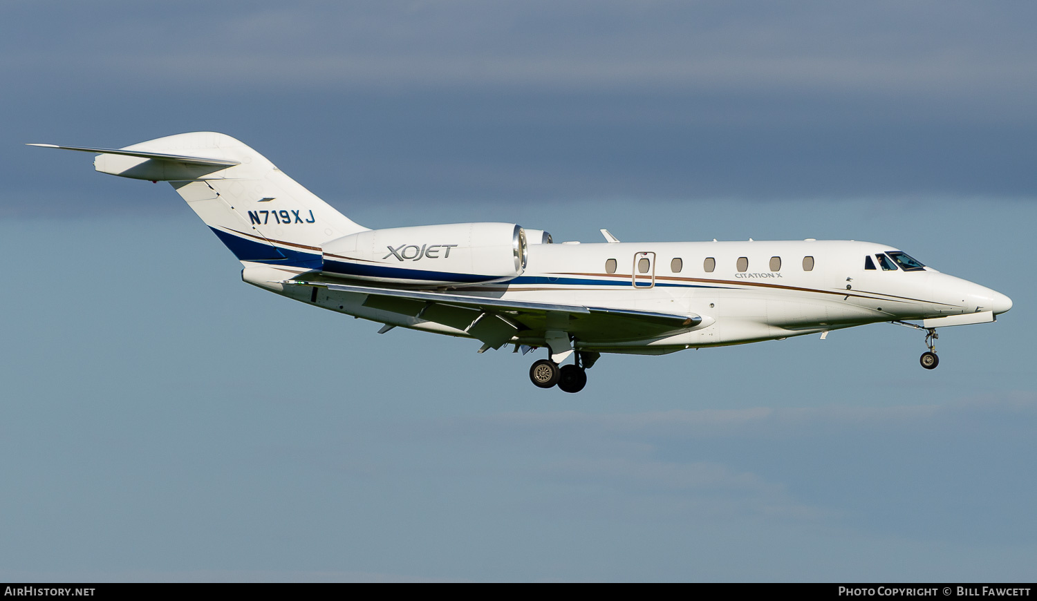 Aircraft Photo of N719XJ | Cessna 750 Citation X | XOJet | AirHistory.net #781828