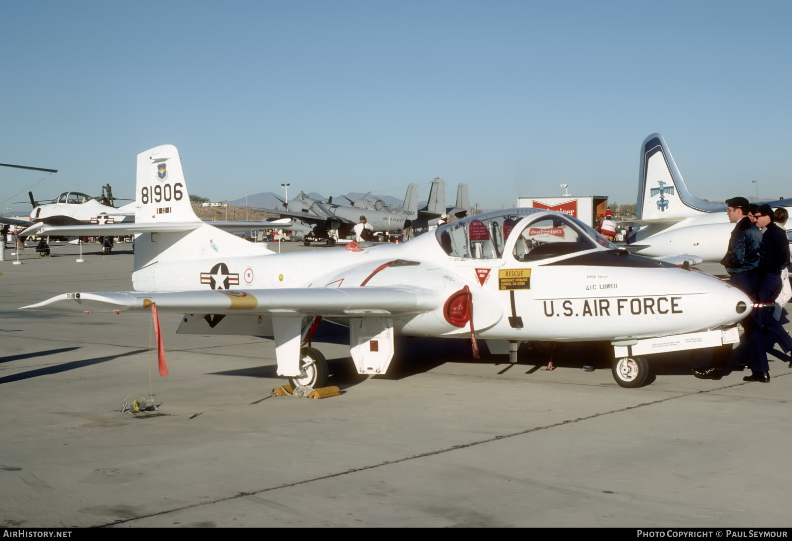 Aircraft Photo of 58-1906 / 81906 | Cessna T-37B Tweety Bird | USA - Air Force | AirHistory.net #781840