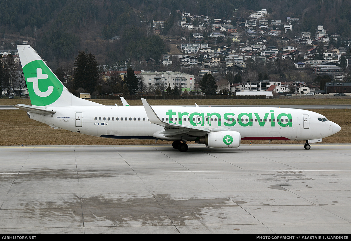 Aircraft Photo of PH-HBN | Boeing 737-82R | Transavia | AirHistory.net #781849