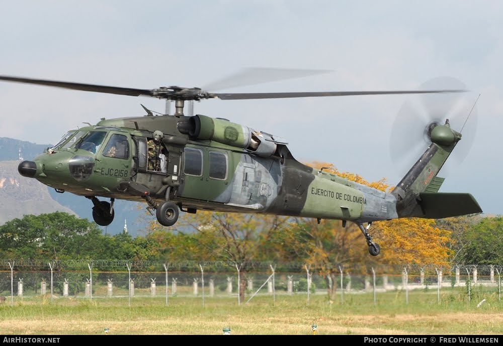 Aircraft Photo of EJC-2158 | Sikorsky UH-60L Black Hawk (S-70A) | Colombia - Army | AirHistory.net #781870