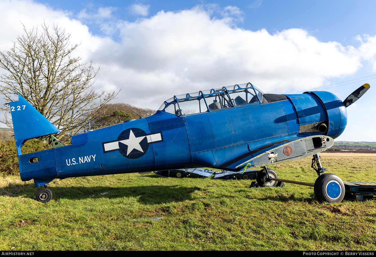 Aircraft Photo of G-BKRA | North American T-6G Texan | USA - Navy | AirHistory.net #781877