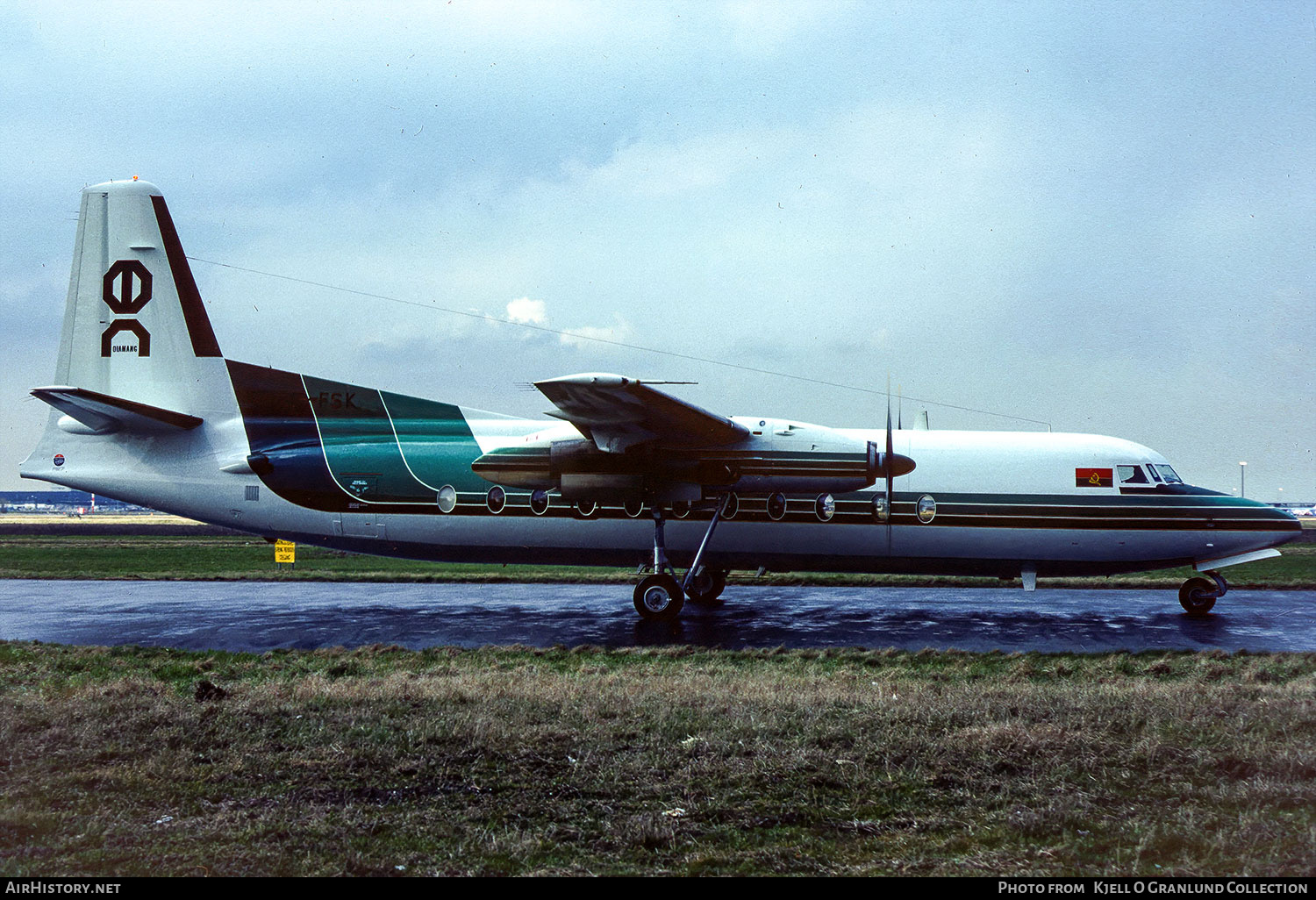Aircraft Photo of PH-FSK | Fokker F27-500 Friendship | Diamang | AirHistory.net #781878