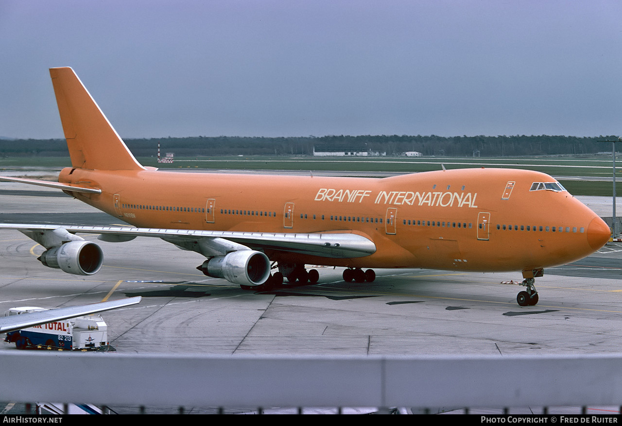Aircraft Photo of N610BN | Boeing 747-130 | Braniff International Airways | AirHistory.net #781885