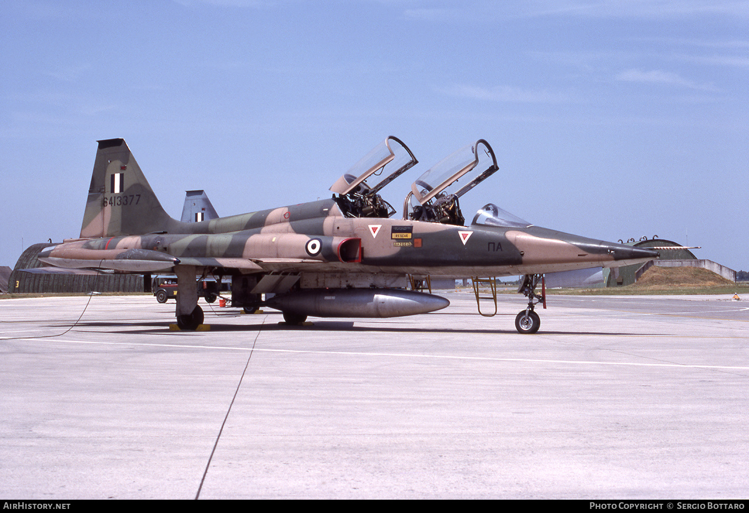 Aircraft Photo of 6413377 | Northrop F-5B Freedom Fighter | Greece - Air Force | AirHistory.net #781886