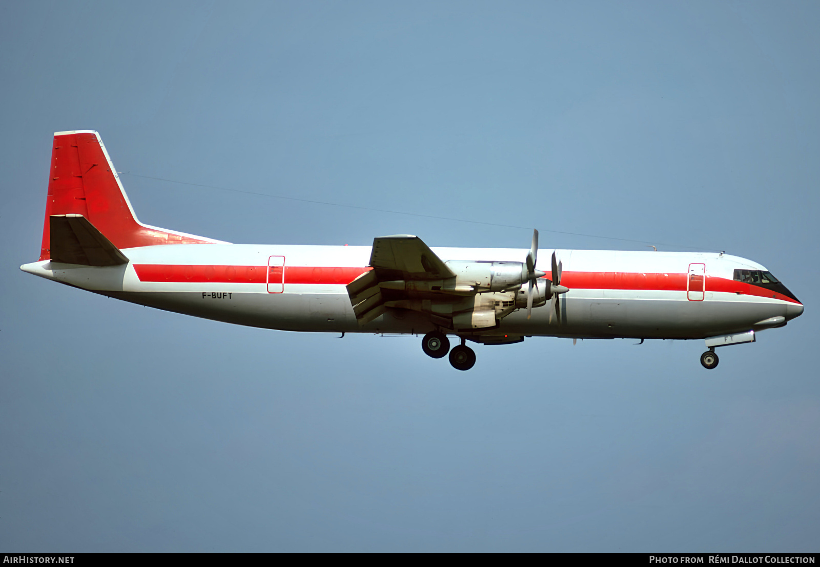 Aircraft Photo of F-BUFT | Vickers 952F Vanguard | EAS - Europe Aero Service Cargo | AirHistory.net #781887
