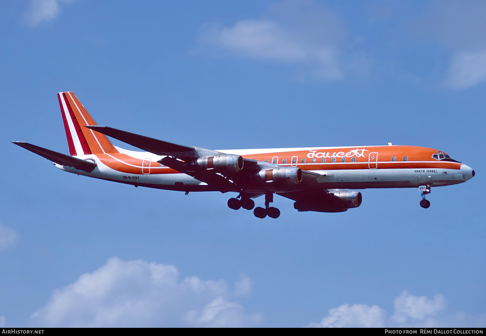 Aircraft Photo of OB-R-1287 | Douglas DC-8-52 | Faucett - Peru | AirHistory.net #781888