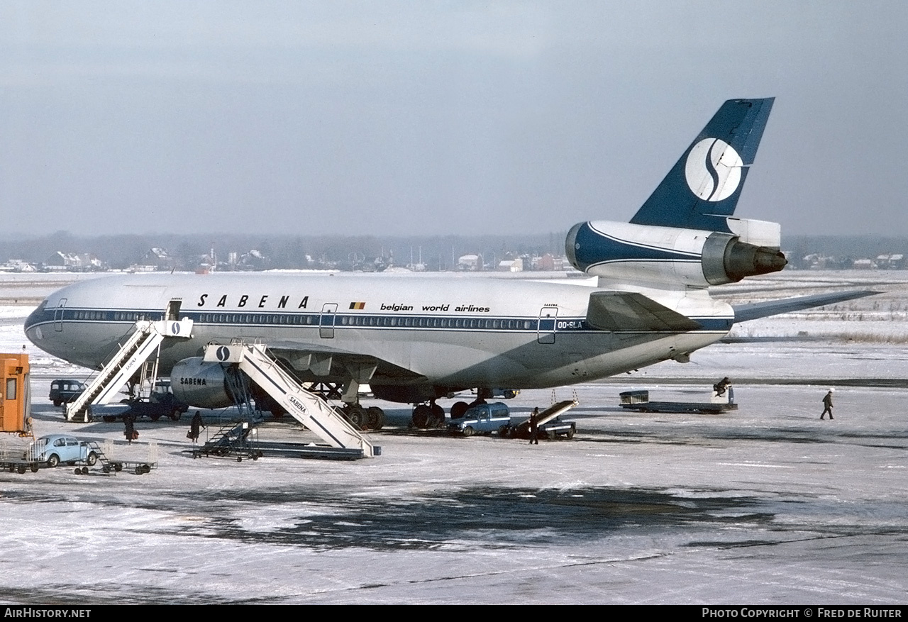 Aircraft Photo of OO-SLA | McDonnell Douglas DC-10-30CF | Sabena | AirHistory.net #781895