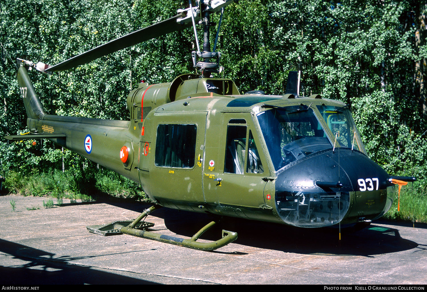 Aircraft Photo of 937 | Bell UH-1B Iroquois | Norway - Air Force | AirHistory.net #781908