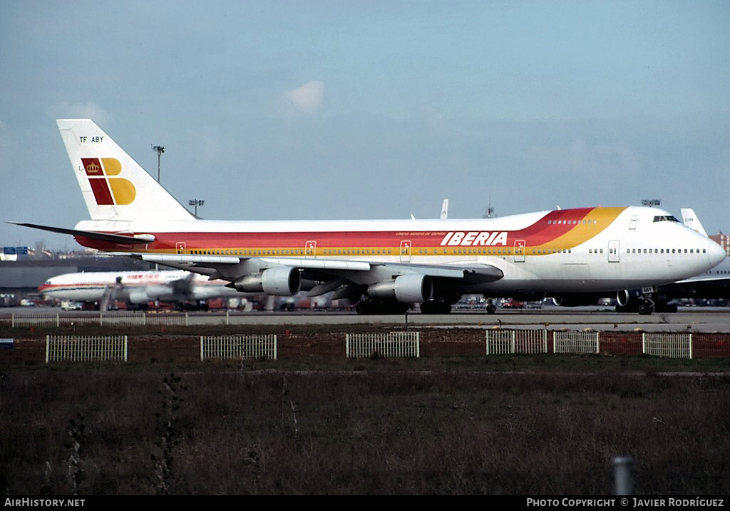Aircraft Photo of TF-ABY | Boeing 747-246B | Iberia | AirHistory.net #781924