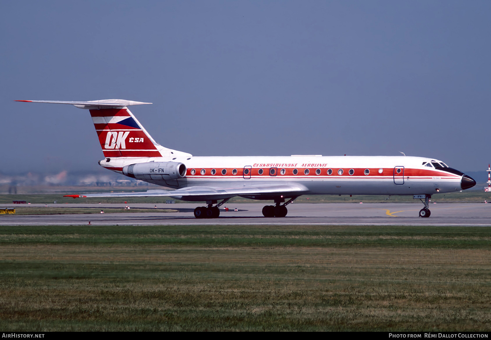 Aircraft Photo of OK-IFN | Tupolev Tu-134A | ČSA - Československé Aerolinie - Czechoslovak Airlines | AirHistory.net #781928
