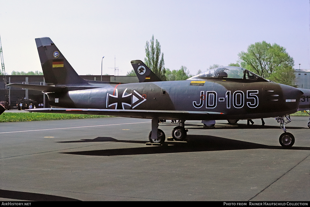 Aircraft Photo of JD-105 | Canadair CL-13B Sabre 6 | Germany - Air Force | AirHistory.net #781938