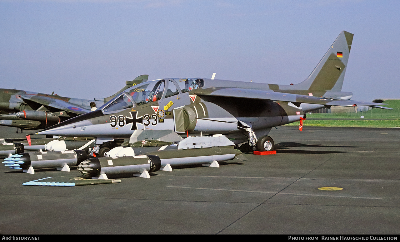 Aircraft Photo of 9833 | Dassault-Dornier Alpha Jet | Germany - Air Force | AirHistory.net #781944