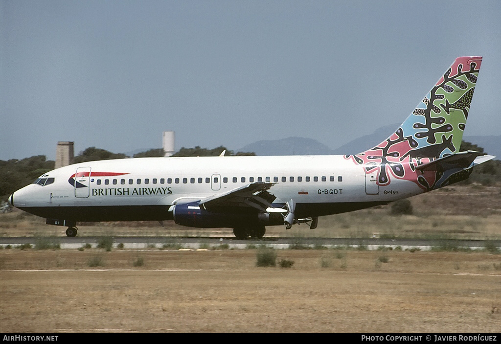 Aircraft Photo of G-BGDT | Boeing 737-236/Adv | British Airways | AirHistory.net #781957