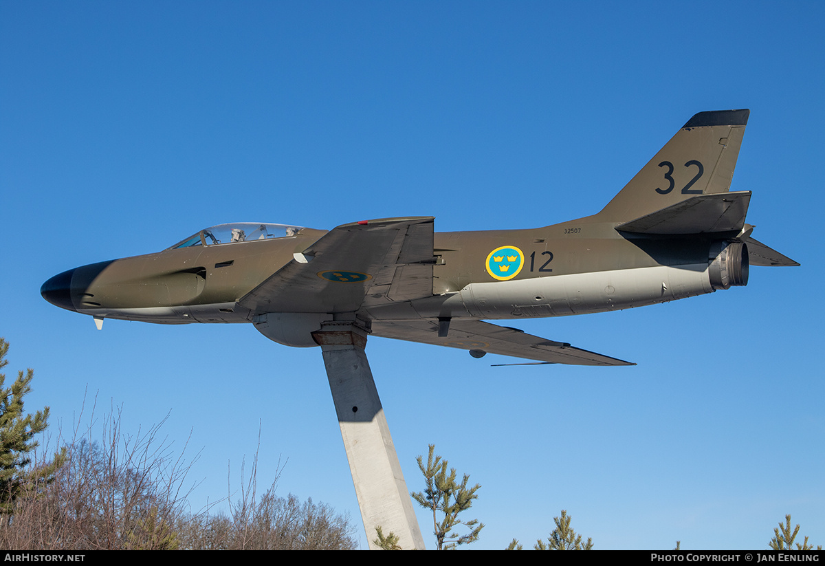 Aircraft Photo of 32507 | Saab J32E Lansen | Sweden - Air Force | AirHistory.net #781959