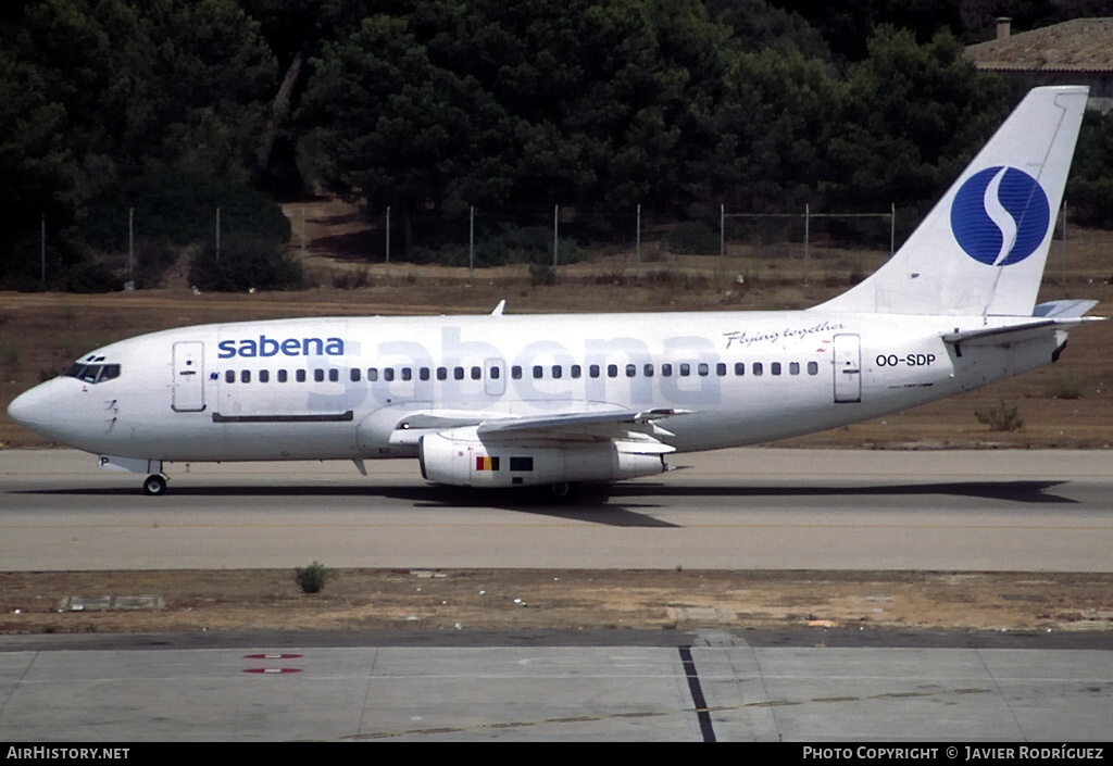Aircraft Photo of OO-SDP | Boeing 737-229C/Adv | Sabena | AirHistory.net #781962