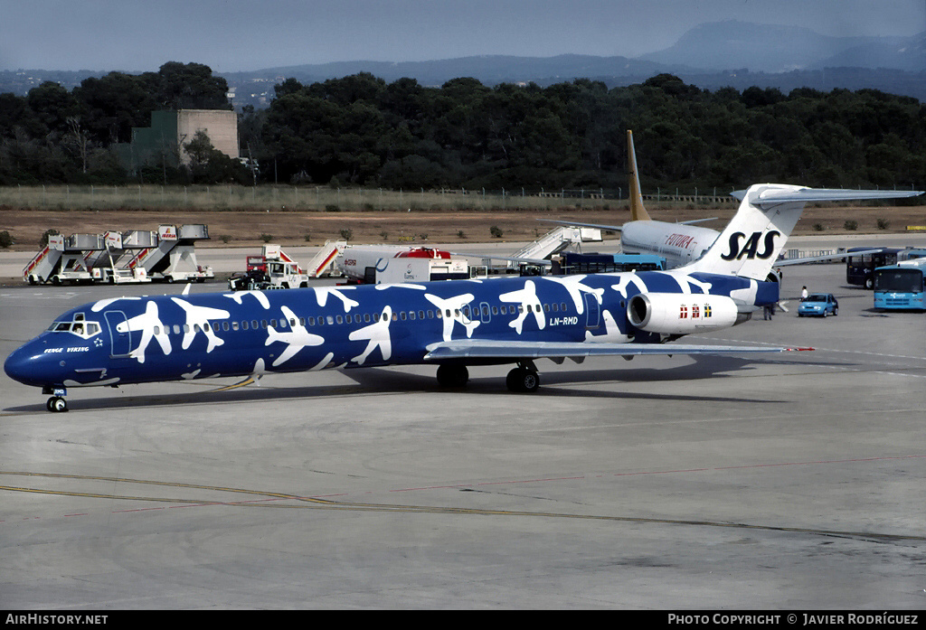 Aircraft Photo of LN-RMD | McDonnell Douglas MD-82 (DC-9-82) | Scandinavian Airlines - SAS | AirHistory.net #781963