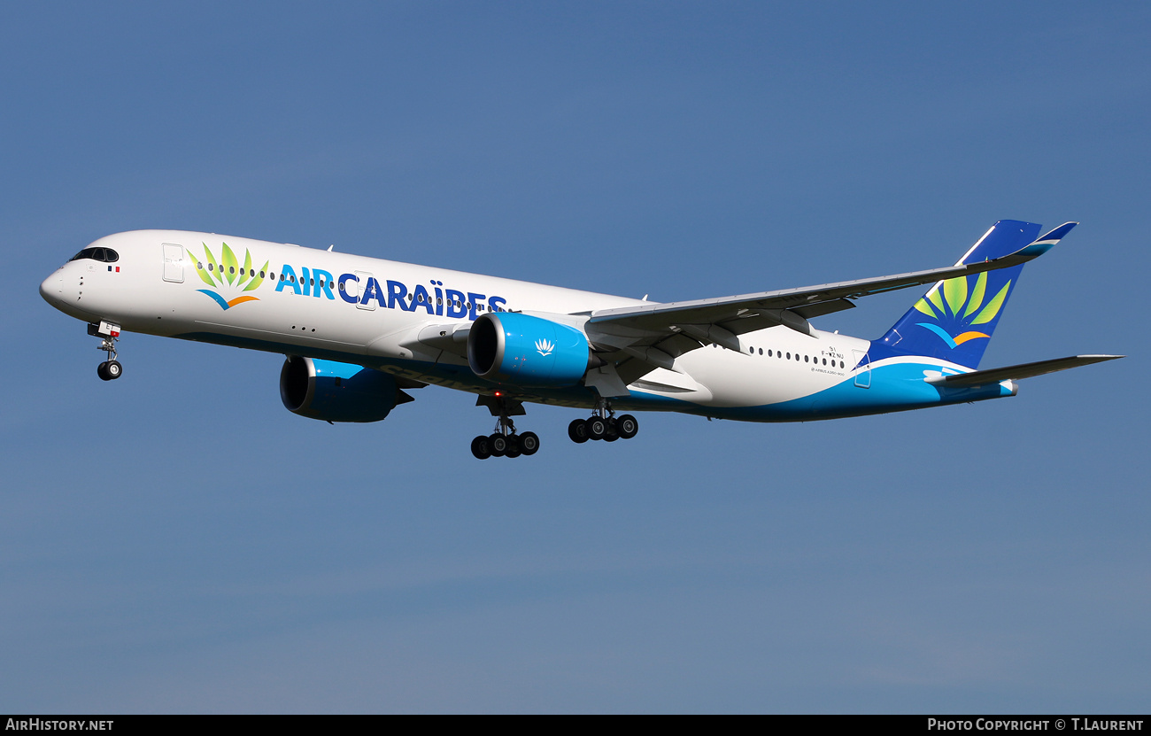 Aircraft Photo of F-WZNU | Airbus A350-941 | Air Caraïbes | AirHistory.net #781989
