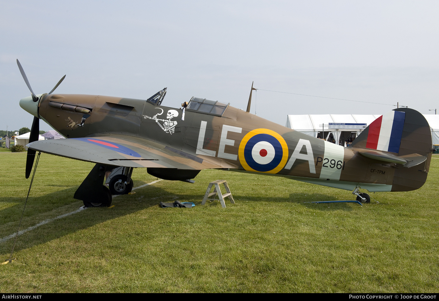 Aircraft Photo of CF-TPM / P2961 | Hawker Hurricane Mk12 | UK - Air Force | AirHistory.net #782008