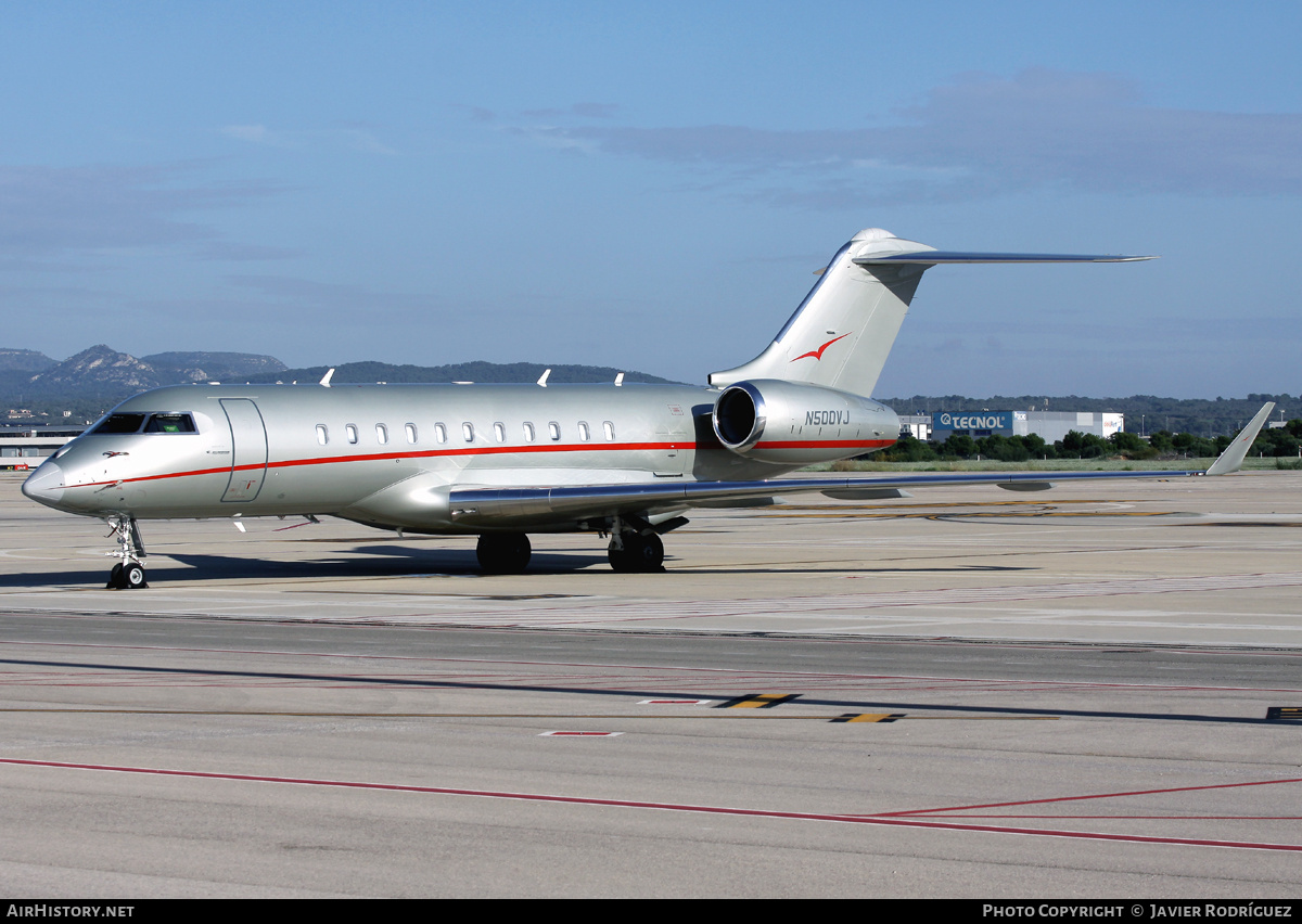 Aircraft Photo of N500VJ | Bombardier Global 5000 (BD-700-1A11) | VistaJet | AirHistory.net #782018
