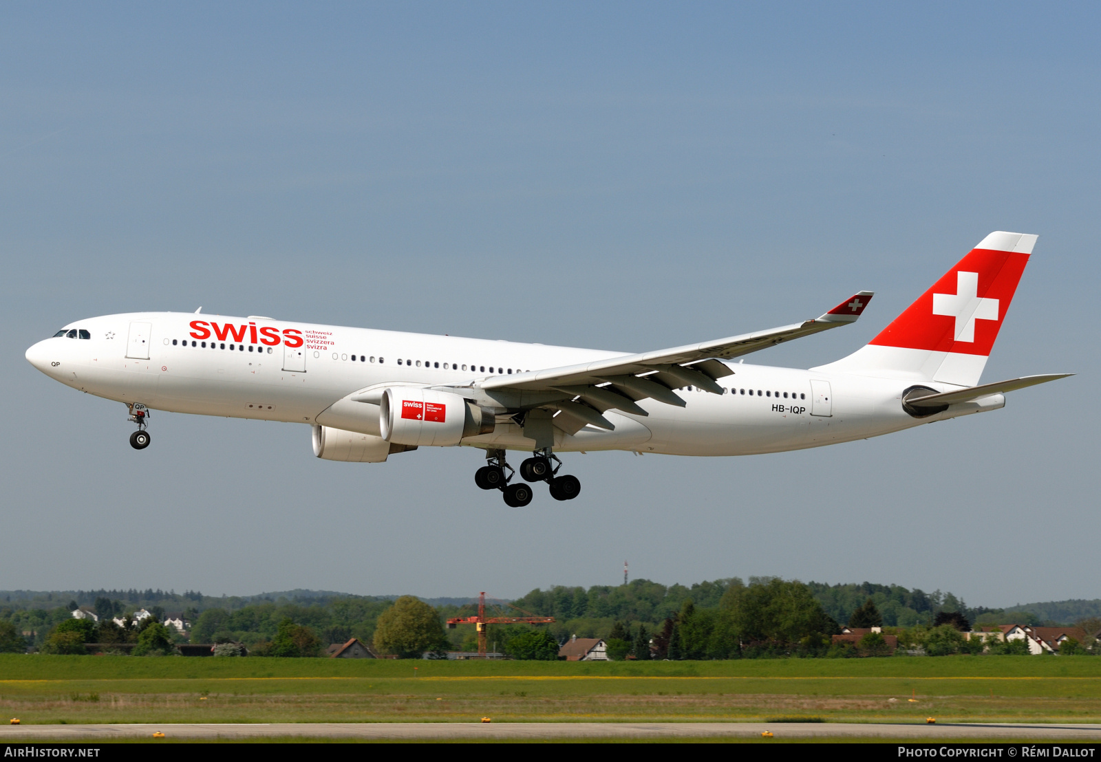 Aircraft Photo of HB-IQP | Airbus A330-223 | Swiss International Air Lines | AirHistory.net #782024