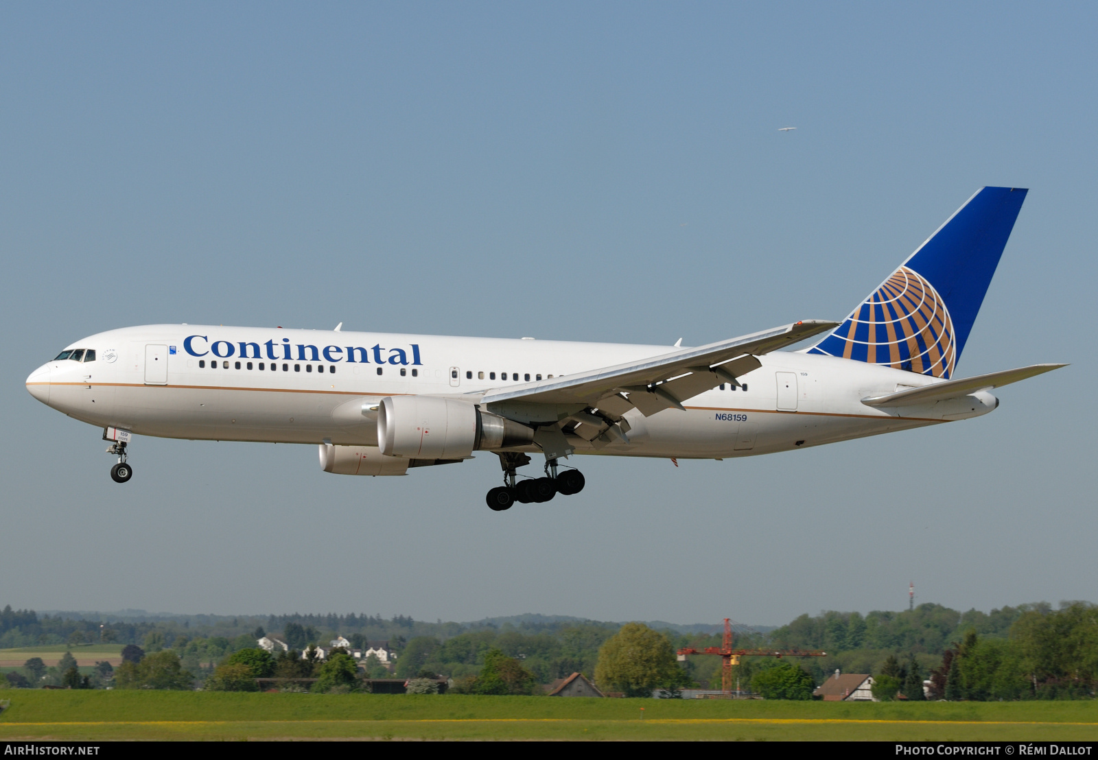 Aircraft Photo of N68159 | Boeing 767-224/ER | Continental Airlines | AirHistory.net #782032