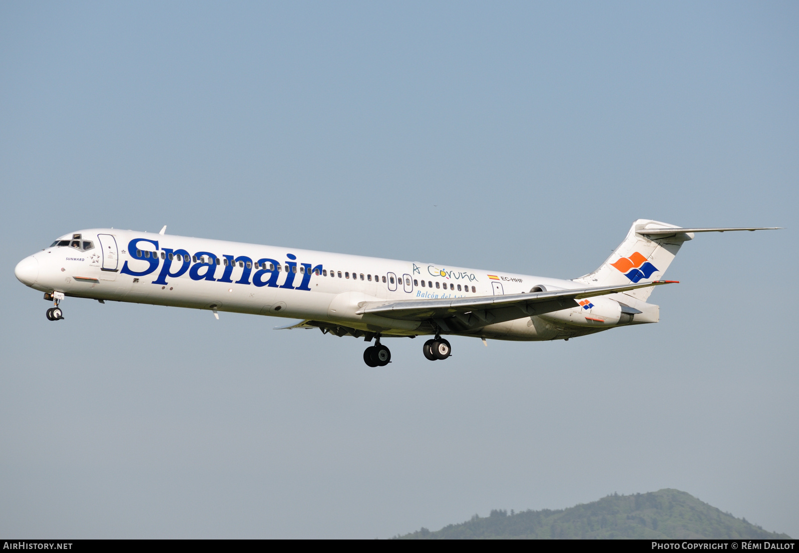 Aircraft Photo of EC-HHF | McDonnell Douglas MD-82 (DC-9-82) | Spanair | AirHistory.net #782033