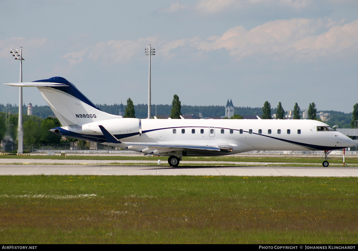 Aircraft Photo of N980GG | Bombardier Global Express (BD-700-1A10) | AirHistory.net #782054