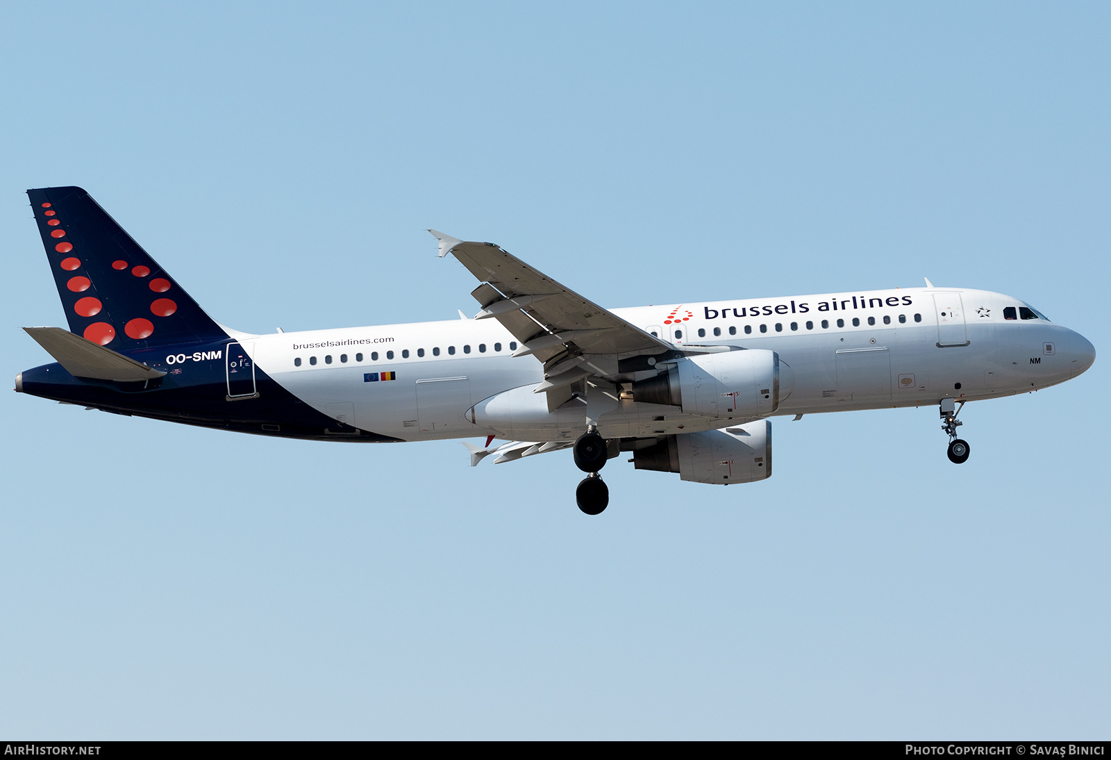 Aircraft Photo of OO-SNM | Airbus A320-214 | Brussels Airlines | AirHistory.net #782057