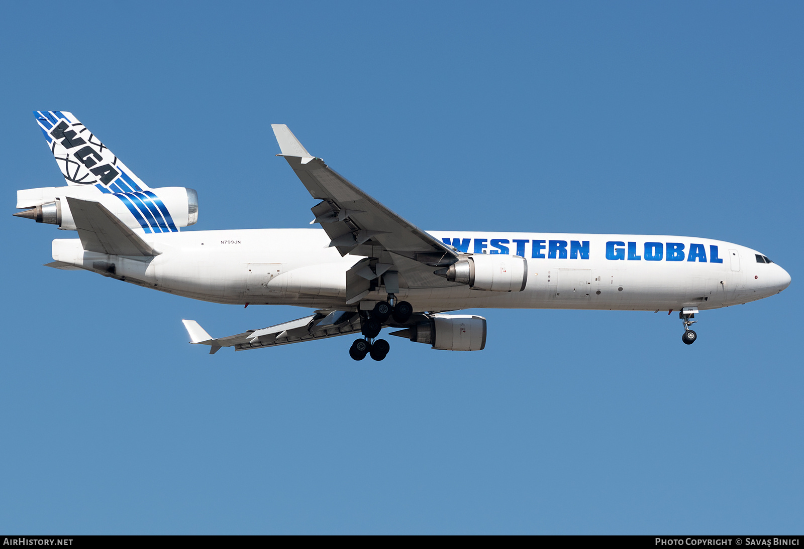 Aircraft Photo of N799JN | McDonnell Douglas MD-11F | Western Global Airlines - WGA | AirHistory.net #782073