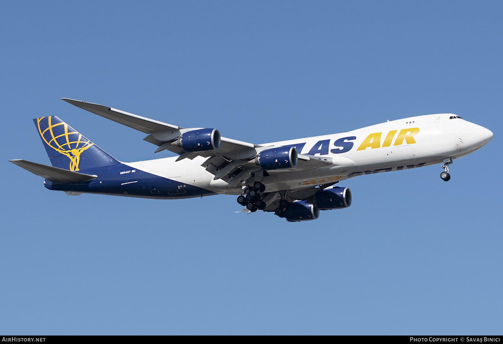Aircraft Photo of N854GT | Boeing 747-87UF/SCD | Atlas Air | AirHistory.net #782077
