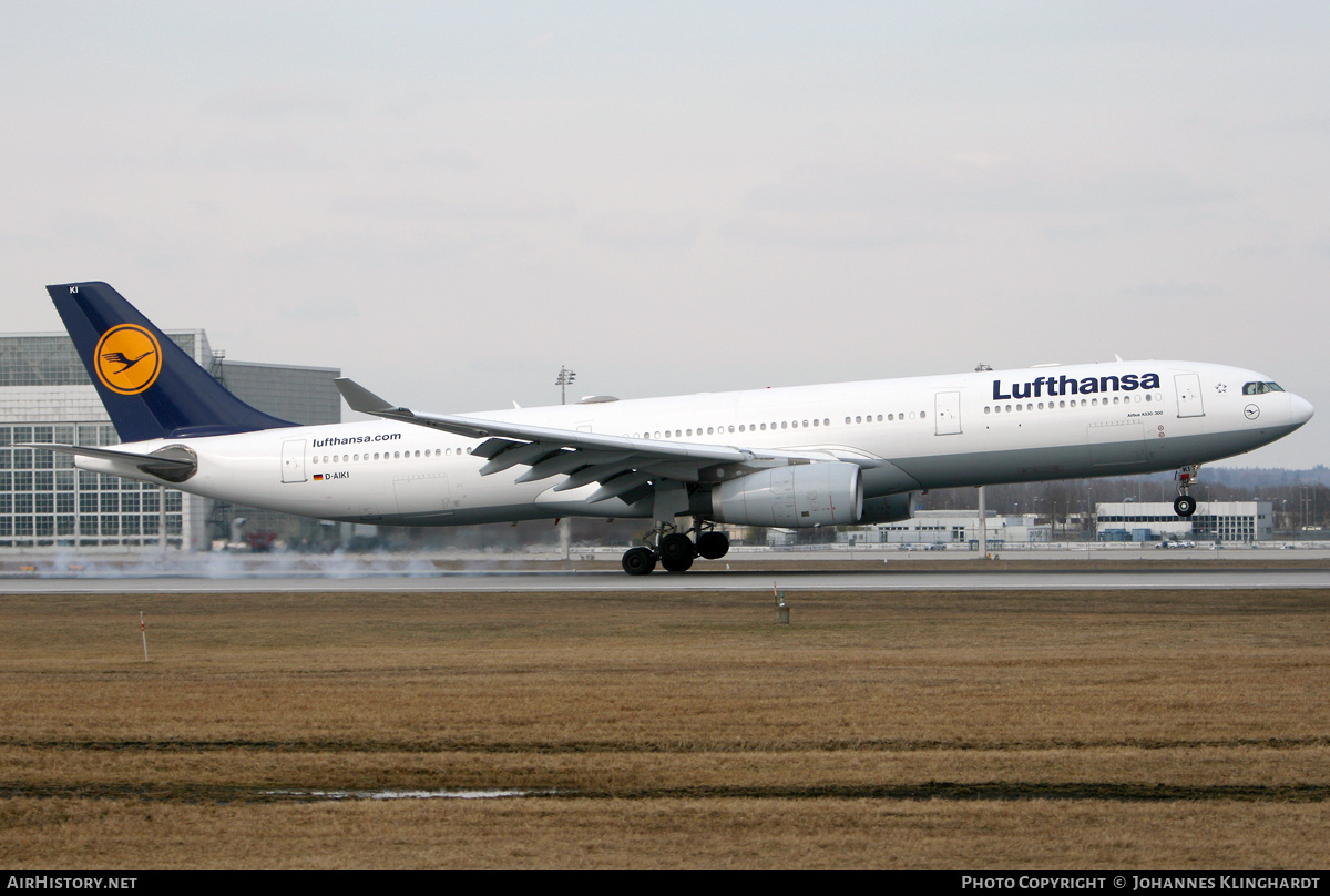 Aircraft Photo of D-AIKI | Airbus A330-343 | Lufthansa | AirHistory.net #782079