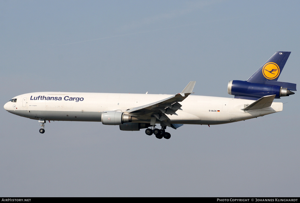 Aircraft Photo of D-ALCA | McDonnell Douglas MD-11F | Lufthansa Cargo | AirHistory.net #782080