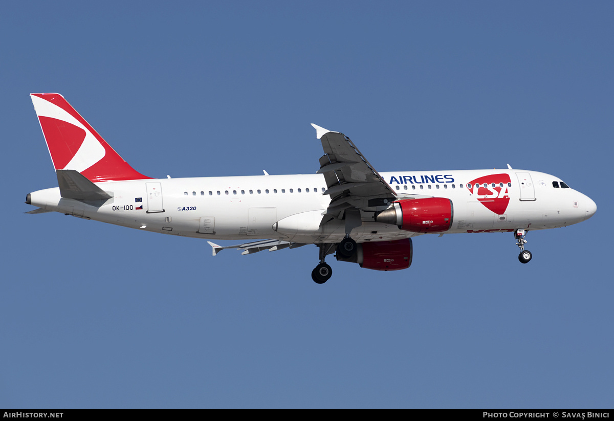 Aircraft Photo of OK-IOO | Airbus A320-214 | ČSA - Czech Airlines | AirHistory.net #782084