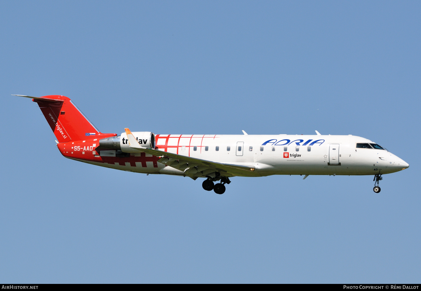 Aircraft Photo of S5-AAD | Bombardier CRJ-200LR (CL-600-2B19) | Adria Airways | AirHistory.net #782098