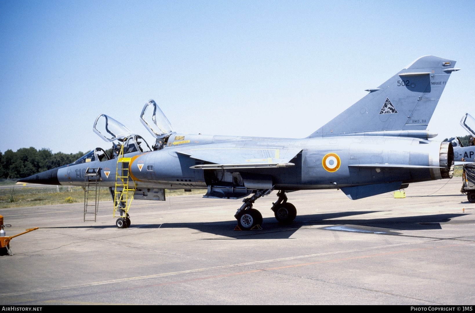 Aircraft Photo of 502 | Dassault Mirage F1B | France - Air Force | AirHistory.net #782104